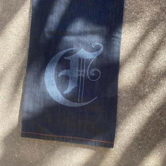 Rare Pilot Christian Audigier Jeans 30X32(Actual Size 31x32